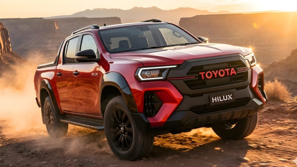 Toyota Hilux GR Sport 2026 Unveiled: Aggressive Design, Advanced Technology, and Comfort-Focused Cabin